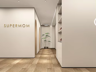 Modern SPA 3d model