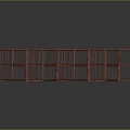 Heavy Duty Red Steel Scaffolding Equipment Frame For Construction Support Structures