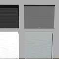 Electric rolling gate rolling shutter door open warehouse rolling shutter door garage rolling gate anti-theft door 3d model