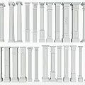 European Roman Column Square Column Round Column Decorative Column Gypsum Column 3d model