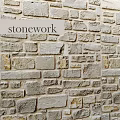 Rustic Wall With Natural Stonework Texture And Detailed Stone Surface Design