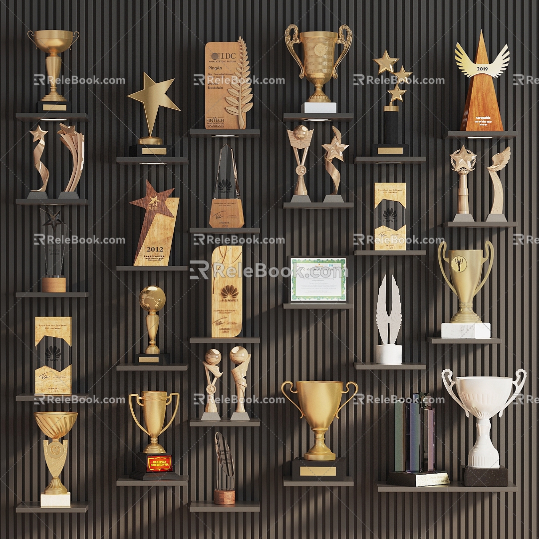 Modern Trophy 3d model