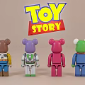 Toy Story Collectible Character Dolls With Colorful Designs And Classic Features