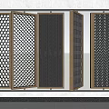 Modern Room Divider Designs With Various Decorative Patterns For Home Interior Decor
