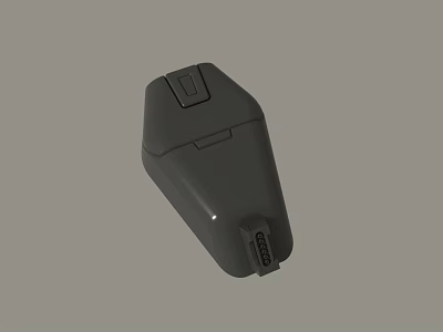 Other Black Electronic Device With Compact Design And Portable Connector Features 3d model