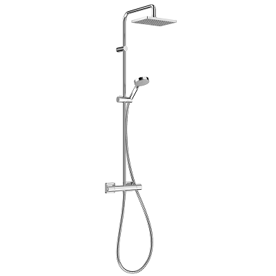 Modern Chrome Shower System Featuring Handheld Sprayer And Adjustable Stand for Bathroom 3d model