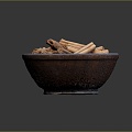 Ginseng, Codonopsis Ginseng, Salmonellae Ginseng, Gaolishen, Herbal Plant Life Supplies 3d model