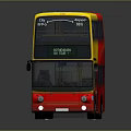 Bus Large Bus CMB Medium Van Large Van Bus School Bus Van Box Car 3d model