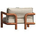 imane casual single chair 18 3d model