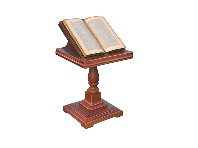 Bible Lecture Platform 3d model