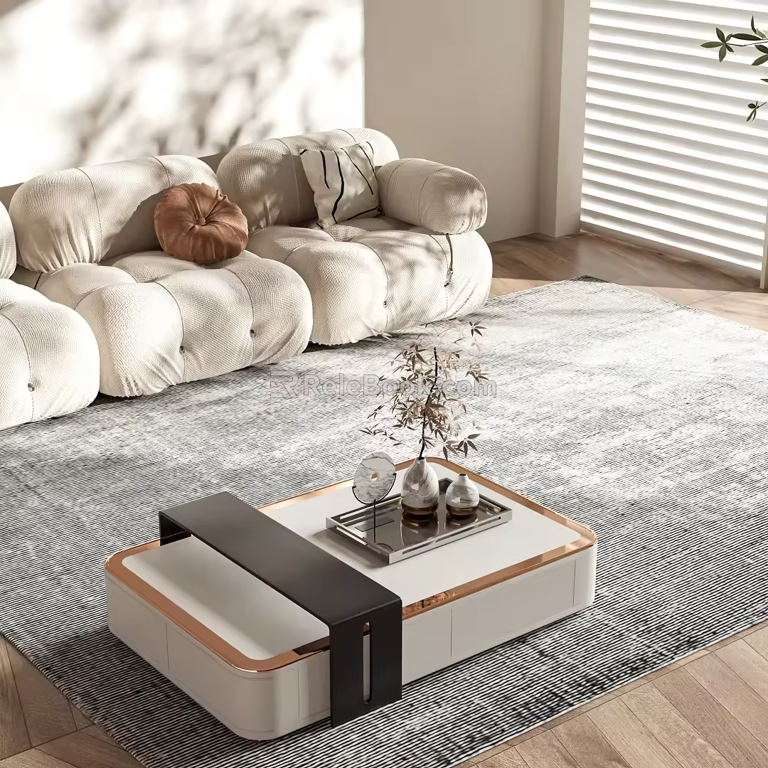 New Chinese style coffee table 3d model