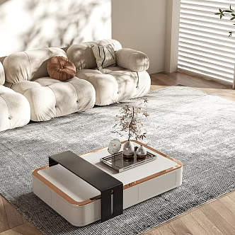 New Chinese style coffee table 3d model