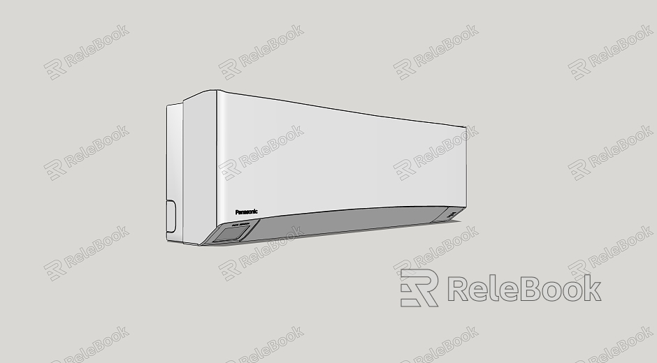 Wall-mounted air conditioner on hook model