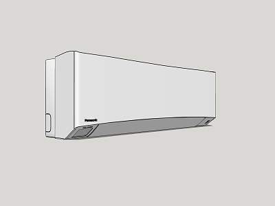 Wall-mounted air conditioner on hook model