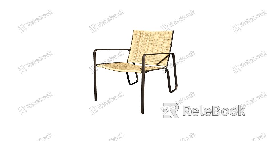 Modern Armchair Simple Armchair Chair model