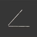 Sturdy Metallic Silver Paperclip Holding Black Folder Desk Office Stationery Supplies Organizer