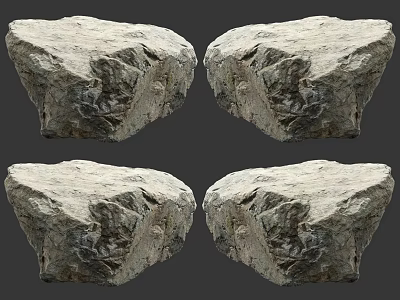 Natural Stone And Wood Materials For Home Decor And Construction Projects 3d model