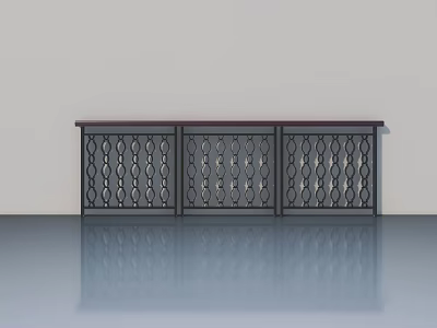Hinged Door Design with Dark Brown Wooden Panels and Lattice Pattern for Home Interior 3d model