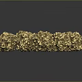 Golden Rough Textured Stone Spheres With Natural Decorative Surface And Shiny Golden Appearance