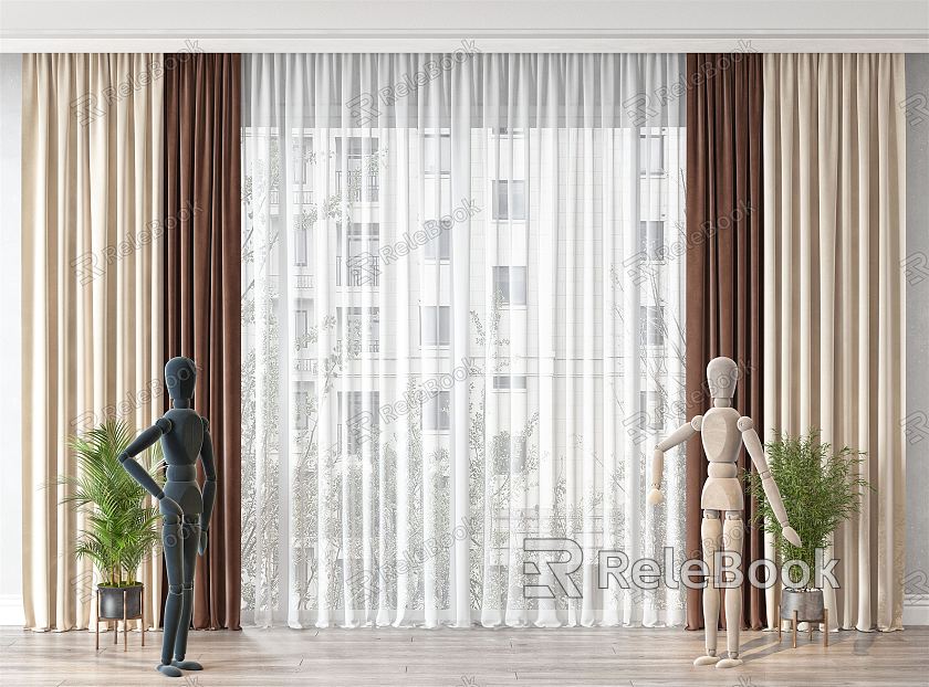 Modern Curtains model