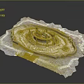 Decorative Fountain Design With Central Sculpture And Ornate Stone Base
