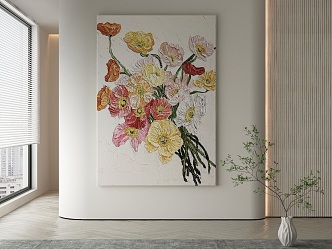 decorative painting 3d model