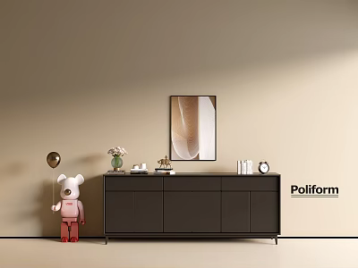 Modern Black Cabinet Instagram Style Side Cabinet Bucket Cabinet Low Cabinet Whole Cabinet Sideboard Cabinet Balcony Cabinet Storage Cabinet Home Entrance Cabinet 3d model