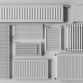 Radiators 3d model