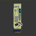 Bus School Bus Van Box Bus Tourist Bus Coach 3d model