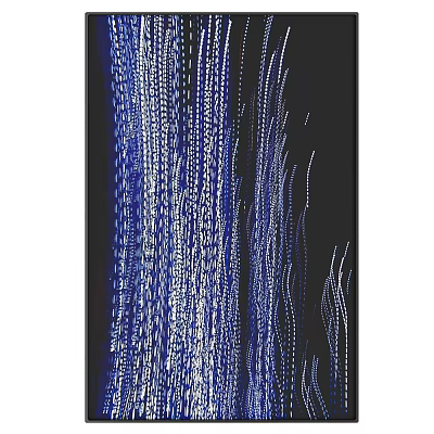 Modern Star Hanging Painting 3d model