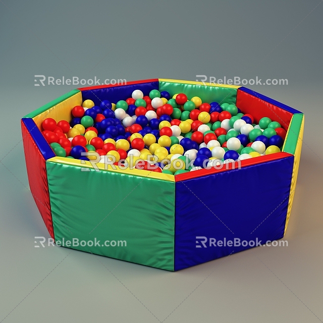 Ball Pool 3d model