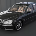 Black Mercedes-Benz Sedan With Elegant Body Design Luxury Interior And Alloy Wheels