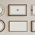 New Chinese ceiling lamp 3d model