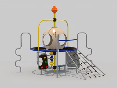 Modern Amusement Equipment 3d model