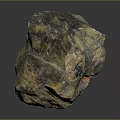 Rock Block Rock Block Rock Specimen Boulder Big Stone Block Rock Stratum Rock Stratum Rock Stratum Rock 3d model