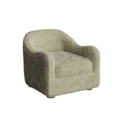 Modern single sofa 3d model