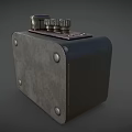 Vintage Detroit Radio with Classic Knobs and Retro Dial Design for Daily Use