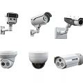 Security surveillance camera combination 3d model