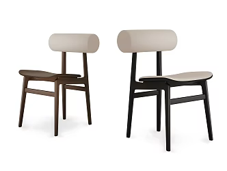 American Retro Chair 3d model