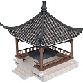 Ancient Chinese Pavilion 3d model