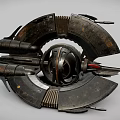 Modern Fighter Star Wars Robot Fighter 3d model