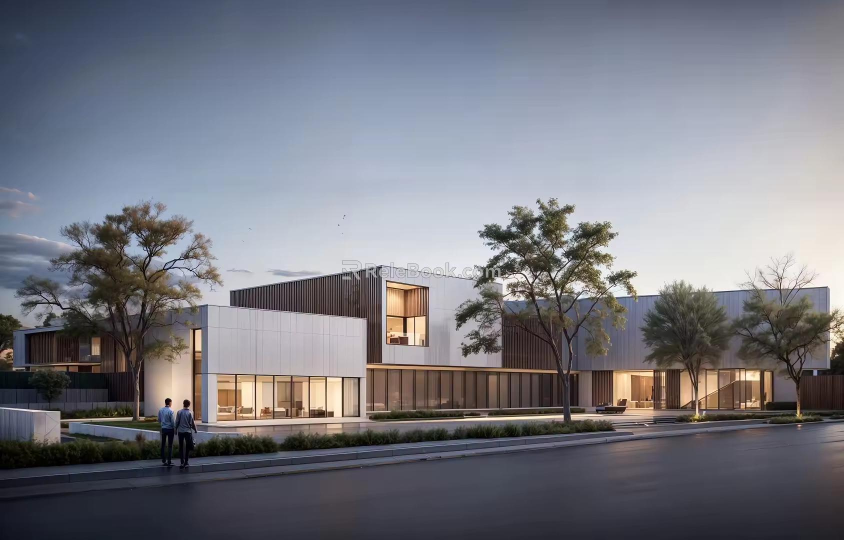 Exhibition Hall Building 3d model