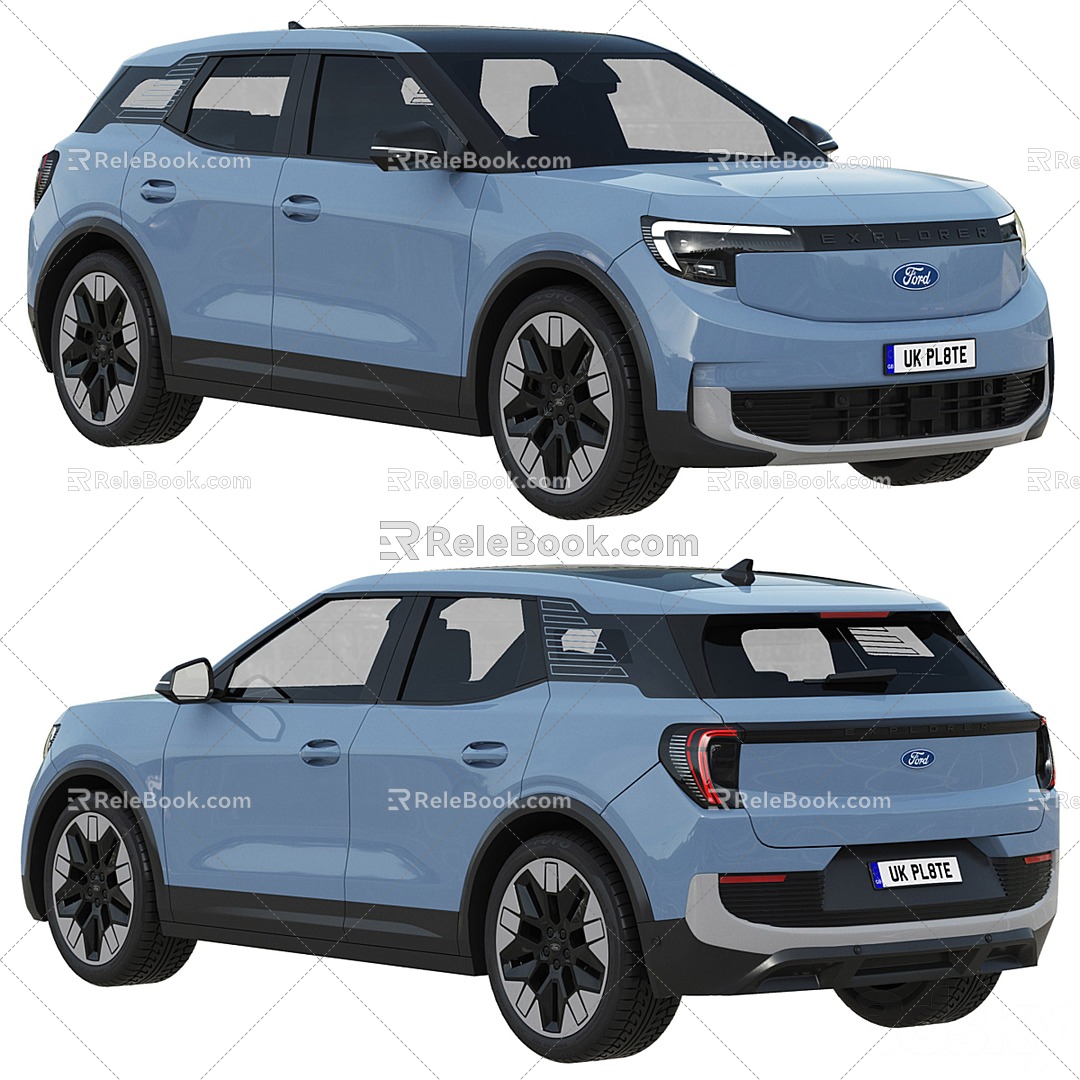 Ford Explorer 3d model