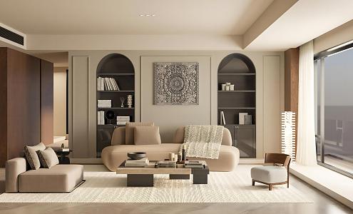 Living room 3d model