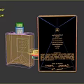 Woman Using Luxury Chanel Perfume With Blue Bottle And Black Gold Box