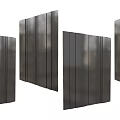 Sleek Modern Black Metal Radiator Design With Efficient Heating For Contemporary Home Interior