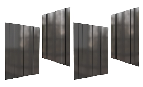 Modern Metal Radiators Minimalist Radiators Creative Modeling Radiators 3d model