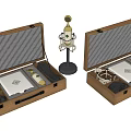 Professional Hardware Tools Set in Wooden Toolbox for Home Repair and DIY Projects
