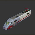 train light rail subway high-speed rail EMU modern train high-speed train high-speed locomotive EMU 3d model