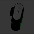 Everyday Green LIGHTO Budget Lighter With Black Lid On Reflective Surface